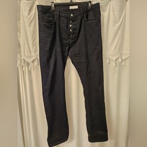 Gustin Black Straight Men's Jeans